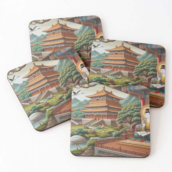 Item preview, The Buddha Serenely Seeks Wisdom and Enlightenment designed and sold by silklotus.