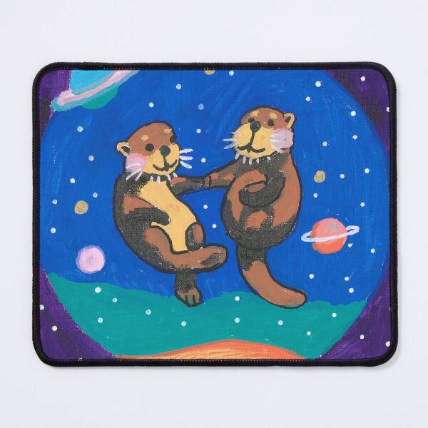 Item preview, Otters in Space designed and sold by BradsArts.