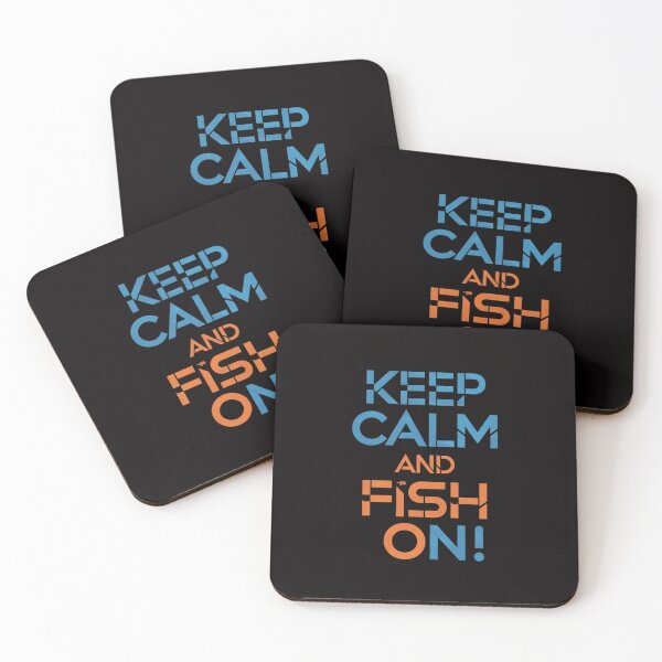 Item preview,  Keep Calm and Fish On! designed and sold by HOMEDESIGNPRINT.