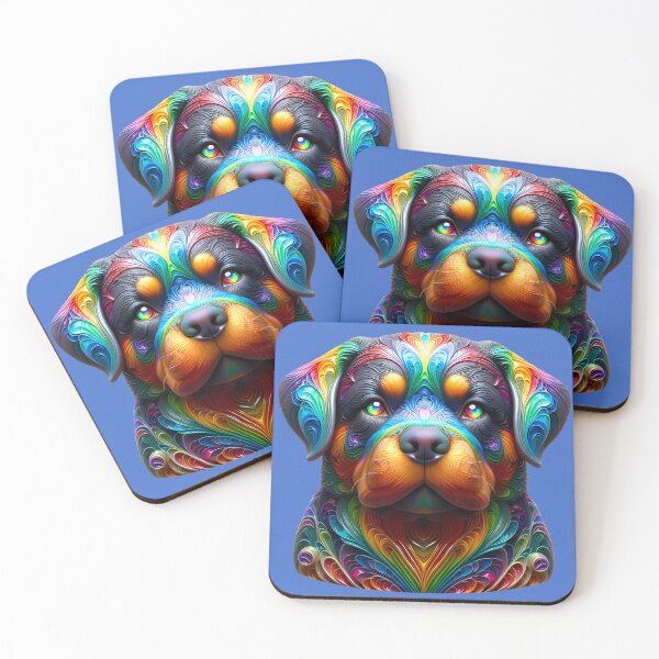Item preview, Rottweiler Puppy - Creative Head Illustration designed and sold by AD-Digital-Art.