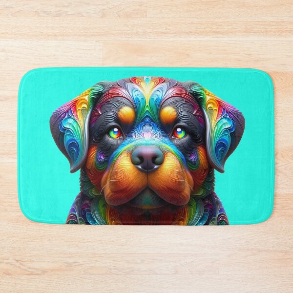 Item preview, Rottweiler Puppy - Creative Head Illustration designed and sold by AD-Digital-Art.