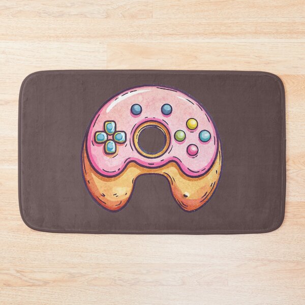 Item preview, video game controller doughnut designed and sold by jkrphoto.