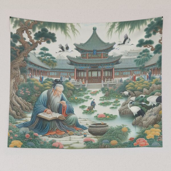 Item preview, Learning for Life- Confucius Yet Learns designed and sold by silklotus.