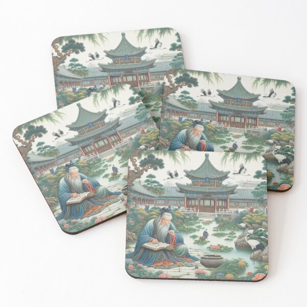 Item preview, Learning for Life- Confucius Yet Learns designed and sold by silklotus.