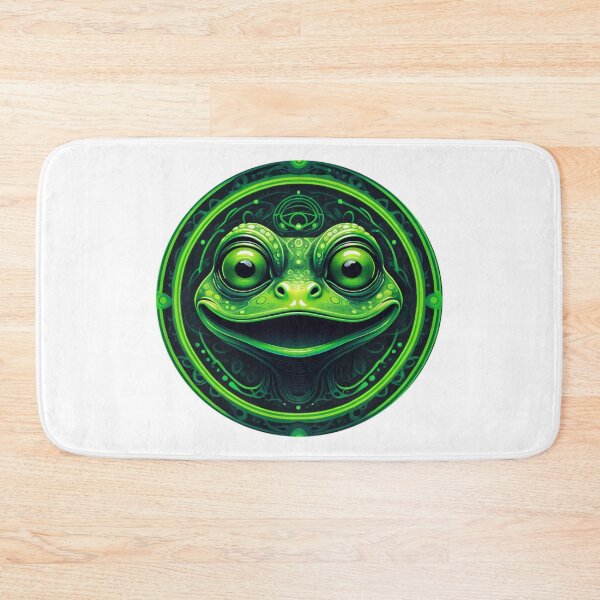 Item preview, Green Alien Frog designed and sold by KeopsMurat.