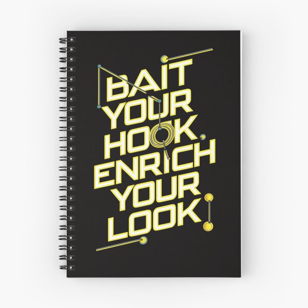 Item preview, Bait Your Hook, Enrich Your Look! designed and sold by HOMEDESIGNPRINT.