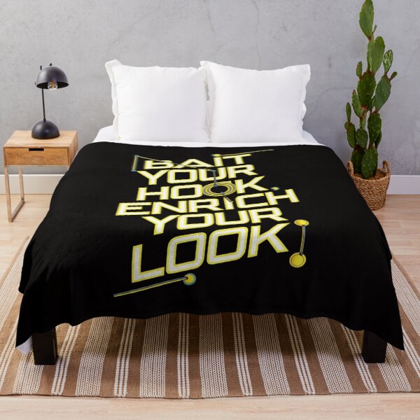 Item preview, Bait Your Hook, Enrich Your Look! designed and sold by HOMEDESIGNPRINT.