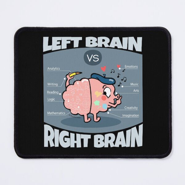 Item preview, Left Brain Vs Right Brain designed and sold by Claustronautas.