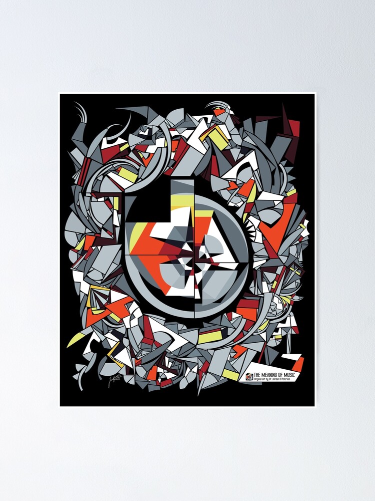 lavar profundo Christchurch The Meaning of Music (design)" Poster for Sale by JennK777 | Redbubble