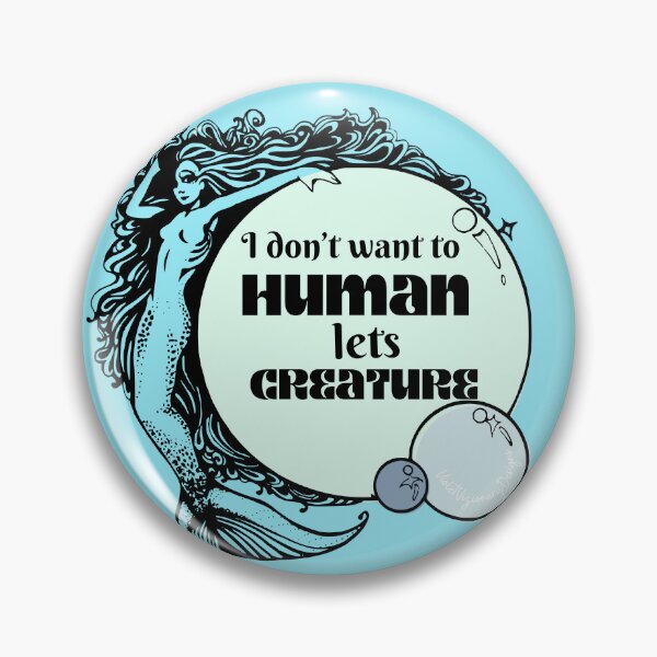 Item preview, I don't want to human lets creature? Mermaid  designed and sold by violetvizionary.