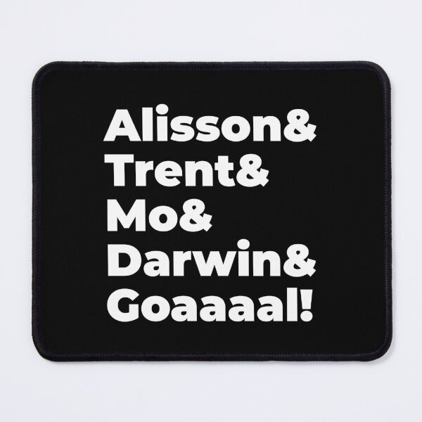Item preview, Alisson & Trent & Mo & Darwin & Goaaaal! designed and sold by MindenBrings.