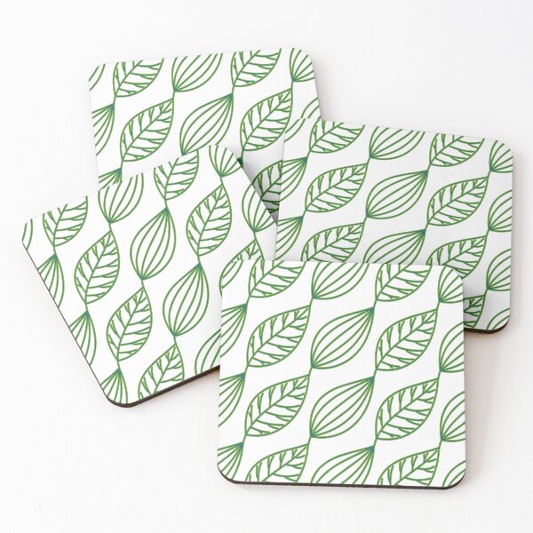Item preview, Oblique, diagonal  twigs with green leaves designed and sold by ElenaHrubes.