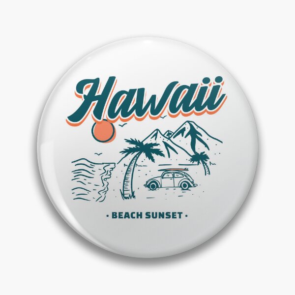 Item preview, Beach Sunset Hawaii - Summer Getaway Graphic Tee - Relax - Beach designed and sold by DeCodeArtShop.