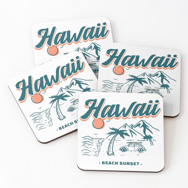 Item preview, Beach Sunset Hawaii - Summer Getaway Graphic Tee - Relax - Beach designed and sold by DeCodeArtShop.