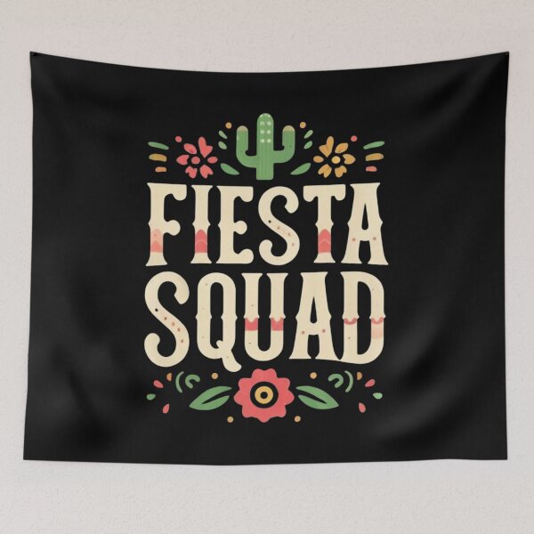 Item preview, Fiesta squad cinco de mayo designed and sold by MilkyForest.