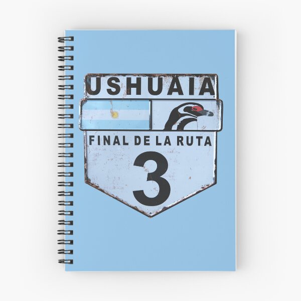 Item preview, Ruta 3 Ushuaia Patagonia road sign designed and sold by stevepaint.