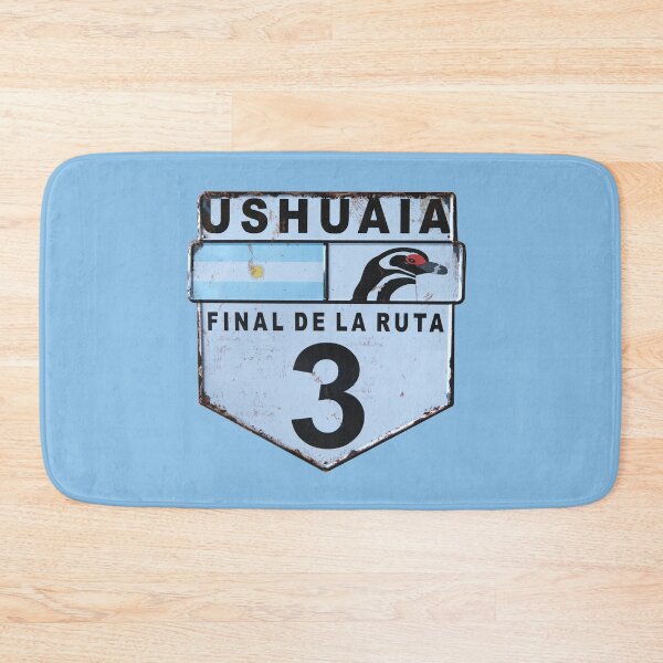 Item preview, Ruta 3 Ushuaia Patagonia road sign designed and sold by stevepaint.