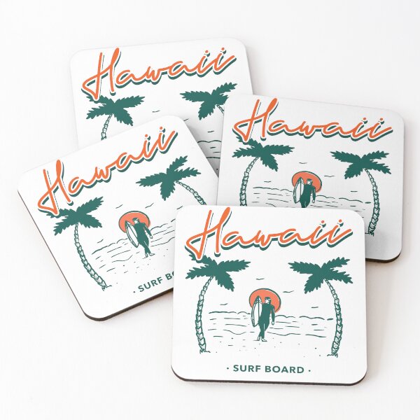 Item preview, Surf Board Hawaii - Summer Getaway Graphic Tee - Relax - Beach designed and sold by DeCodeArtShop.