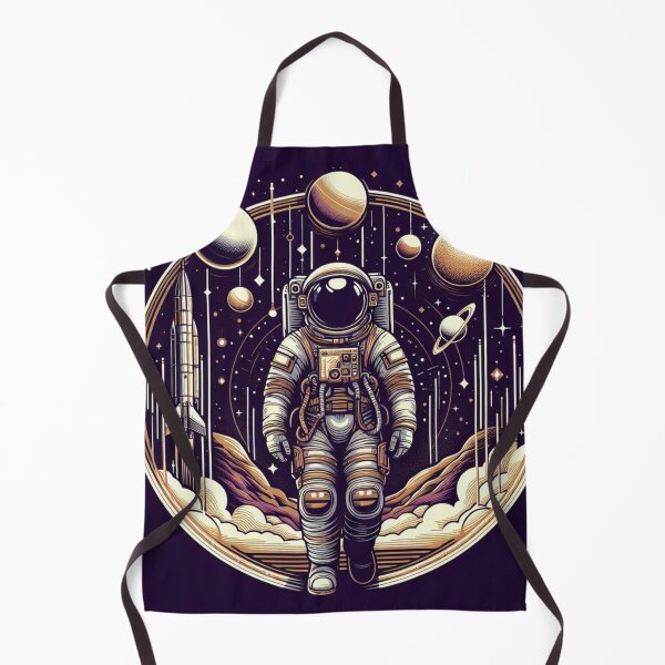 Item preview, Cosmic Journey: A Pop Art Aesthetic Astronaut Adventure designed and sold by StickerStudio27.