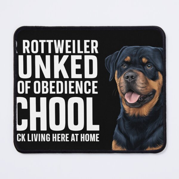 Item preview, Our Rottweiler Flunked Out of Obedience School, He's back living here at home designed and sold by 123ks.