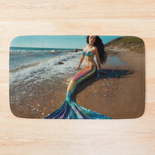 Item preview, Colorful Mermaid designed and sold by piscesmermaid.