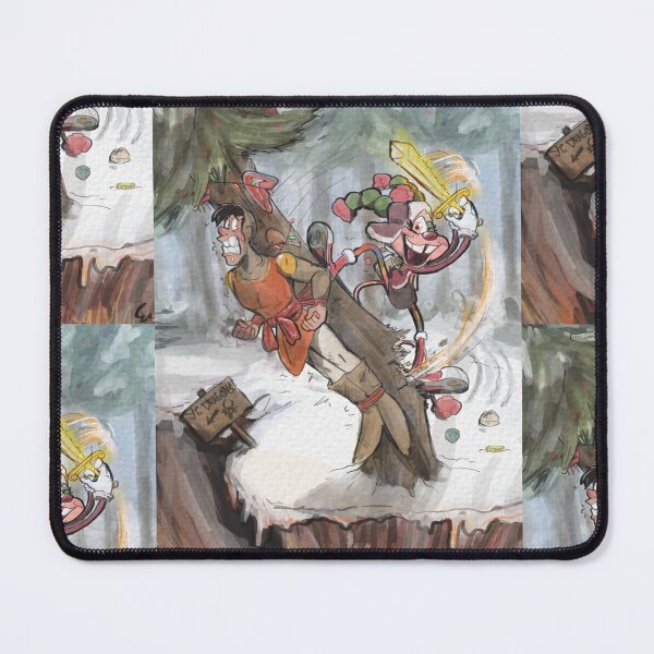 Item preview, Pom Pom vs Dirk the Daring designed and sold by henwardhyckle.