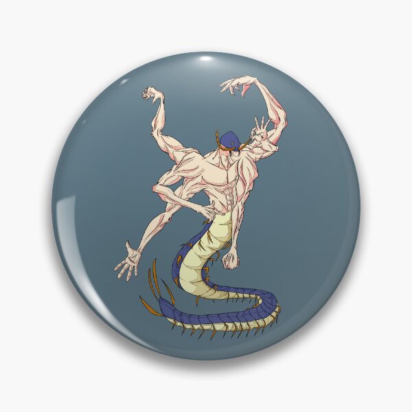 Item preview, Muscle Centipede! (Blue)  designed and sold by AidanThomasArt.