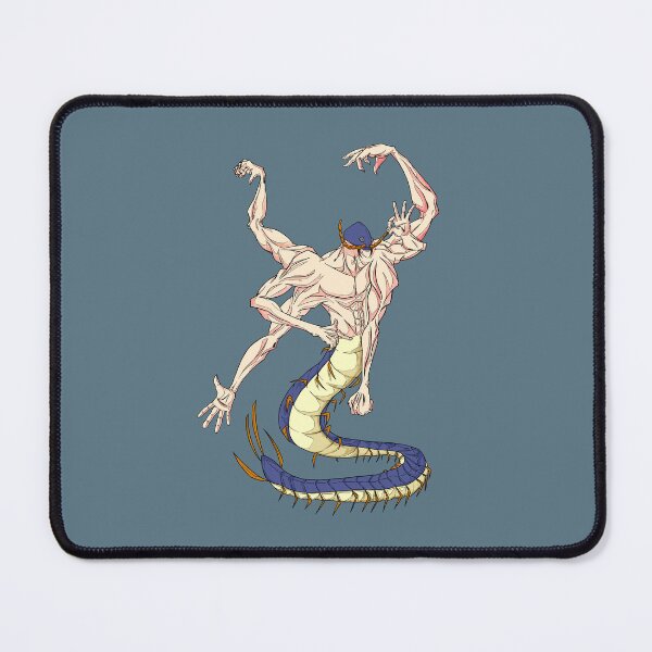 Item preview, Muscle Centipede! (Blue) designed and sold by AidanThomasArt.