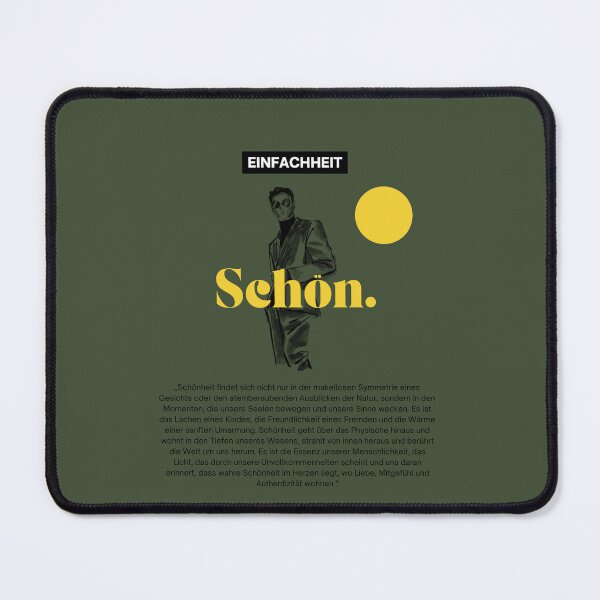 Item preview, Schön | Illustration of a Man | Green Background designed and sold by RM-Journey.