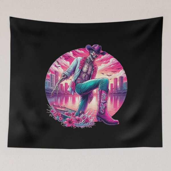 Item preview, Zombie Cowboy Carter Adventure designed and sold by Tw1nsAIArt.