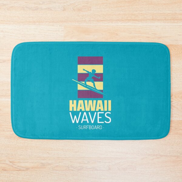 Item preview, Surf Board Hawaii Waves - Summer Getaway Graphic Tee - Relax - Beach - Hawaiian designed and sold by DeCodeArtShop.