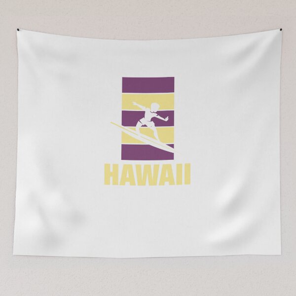 Item preview, Surf Board Hawaii Waves - Summer Getaway Graphic Tee - Relax - Beach - Hawaiian designed and sold by DeCodeArtShop.