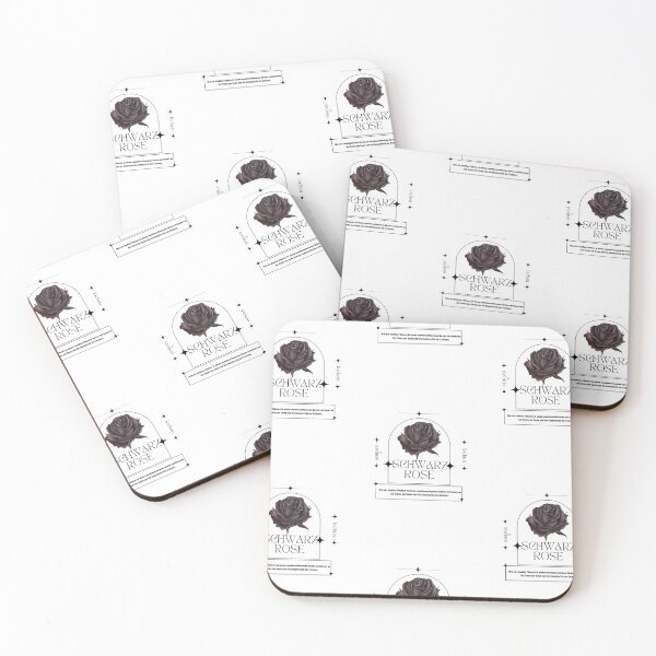 Item preview, SCHWARZE ROSE | White Background designed and sold by RM-Journey.