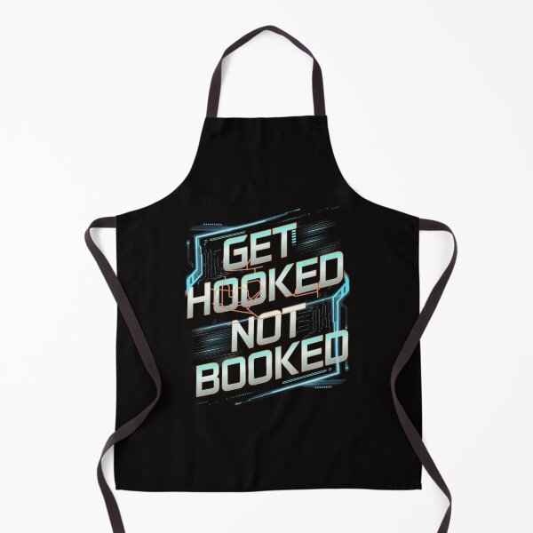 Item preview, Get Hooked, Not Booked! designed and sold by HOMEDESIGNPRINT.