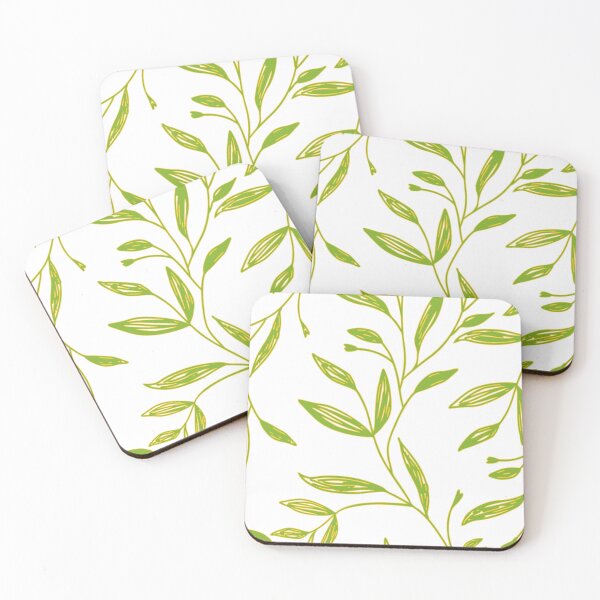 Item preview, Twigs with green leaves designed and sold by ElenaHrubes.