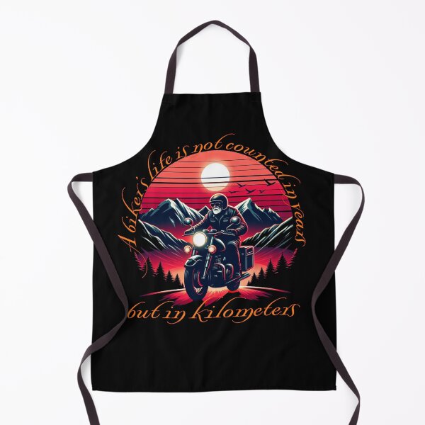 Item preview, A biker's life is not counted in years , but in kilometers designed and sold by TomVtX.