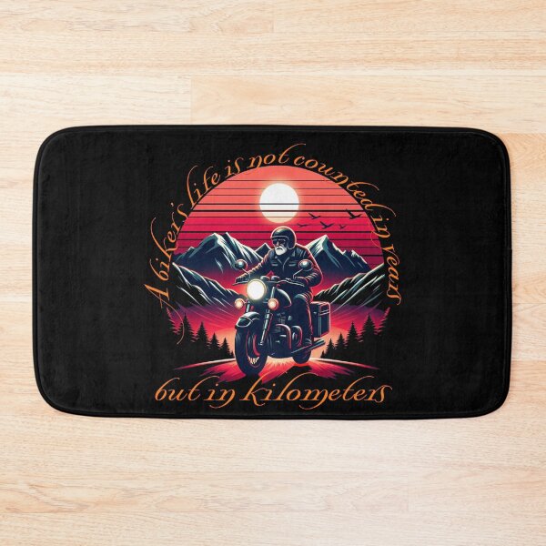 Item preview, A biker's life is not counted in years , but in kilometers designed and sold by TomVtX.