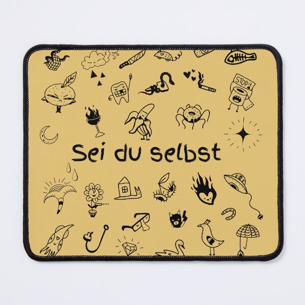 Artikelvorschau, Sei du selbst | Gelber Hintergrund entworfen und verkauft von RM-Journey.