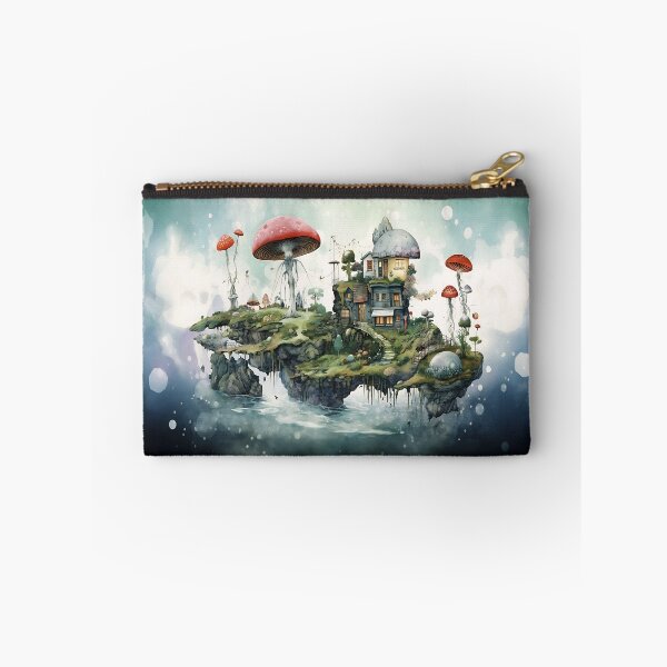 Item preview, weird world surreal fantasy fairy Island,  designed and sold by LorrieBee.