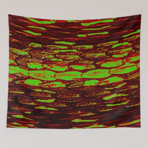 Item preview, Radioactive Burnt Neon Green Garter Snake Skin designed and sold by CJRPics.