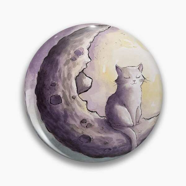 Item preview, Cat on the Moon designed and sold by Tajdi.