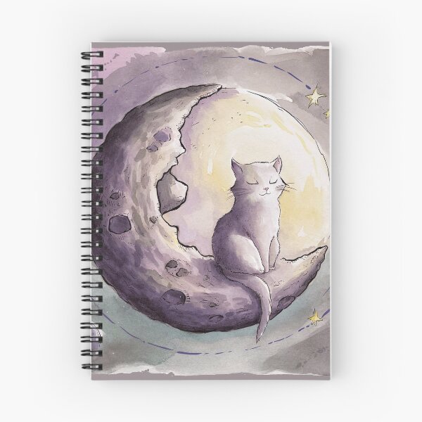 Item preview, Cat on the Moon designed and sold by Tajdi.
