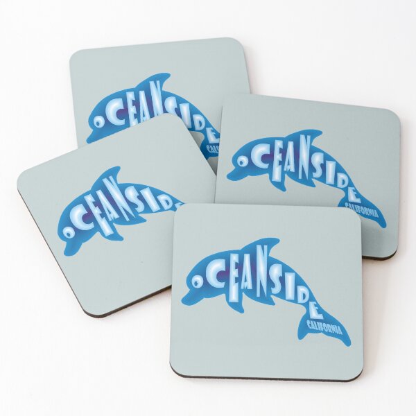 Item preview, Oceanside California lettering dolphin designed and sold by studioss76.