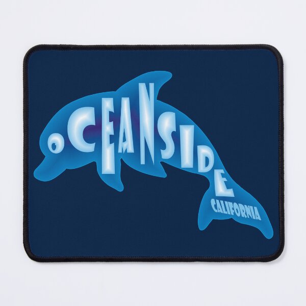 Item preview, Oceanside California lettering dolphin designed and sold by studioss76.