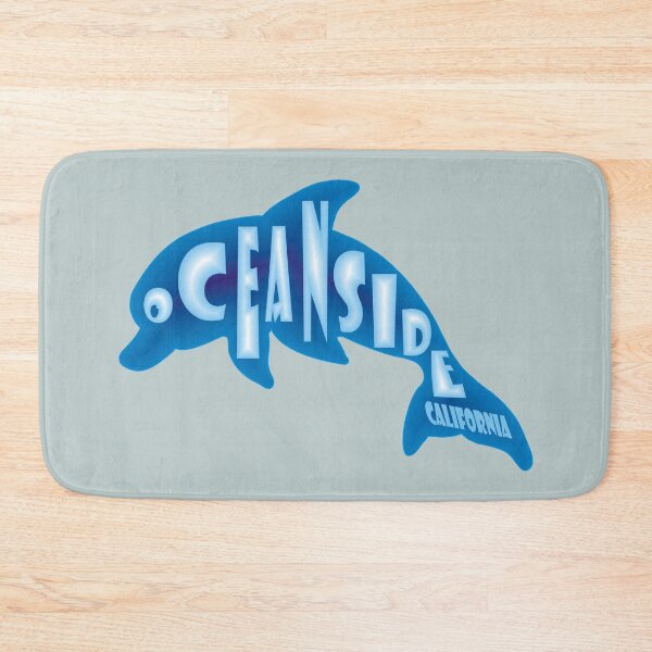 Item preview, Oceanside California lettering dolphin designed and sold by studioss76.