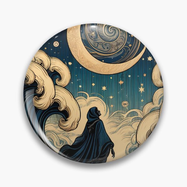 Item preview, Moonlit Tide Vintage Style designed and sold by JuniperFinch.