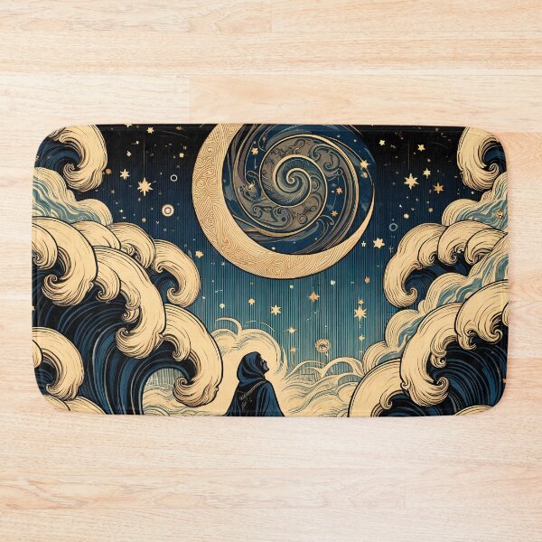 Item preview, Moonlit Tide Vintage Style designed and sold by JuniperFinch.