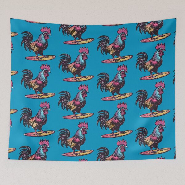 Item preview, Surfing Rooster designed and sold by VelvetRoom.