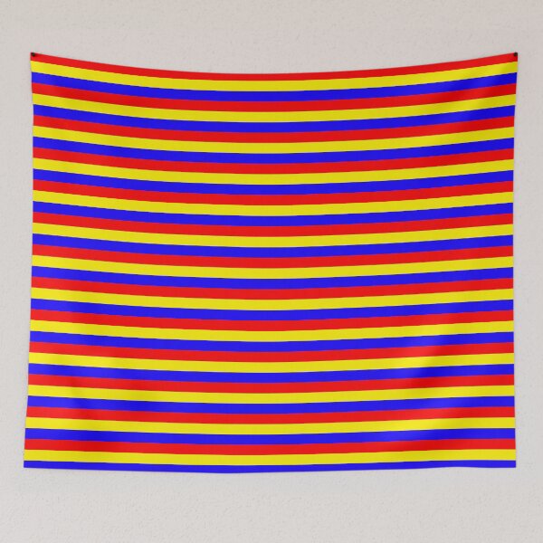 Item preview, Primary Color Stripes designed and sold by WolfBunnyWorks.