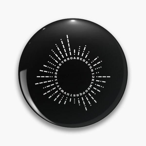 Item preview, International Morse Code Chart Alphabet Letters Numbers White designed and sold by AnnSign.